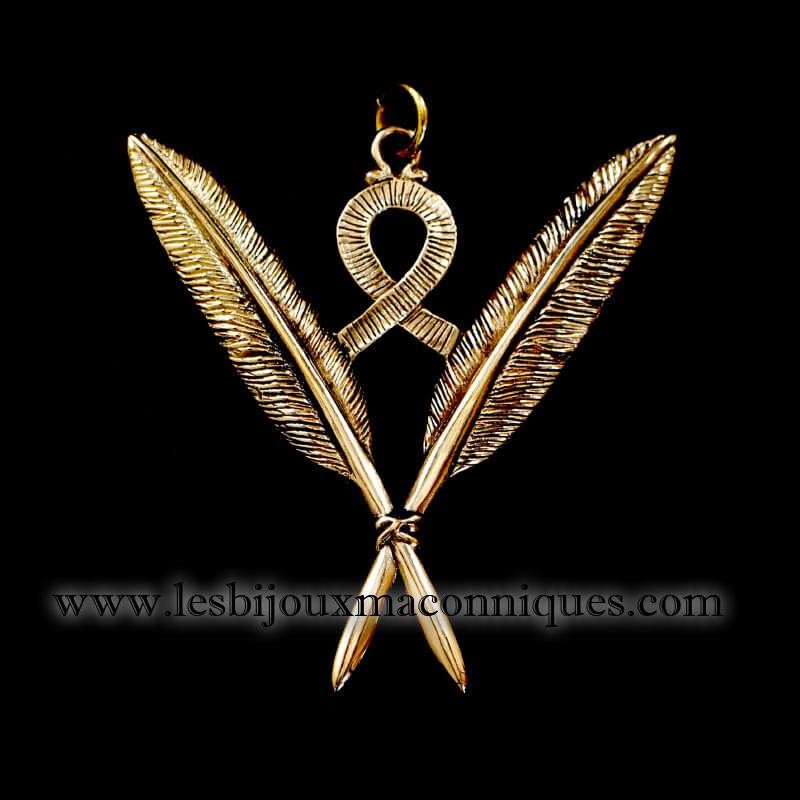 Bijou Secr taire En Airain Officier RFT