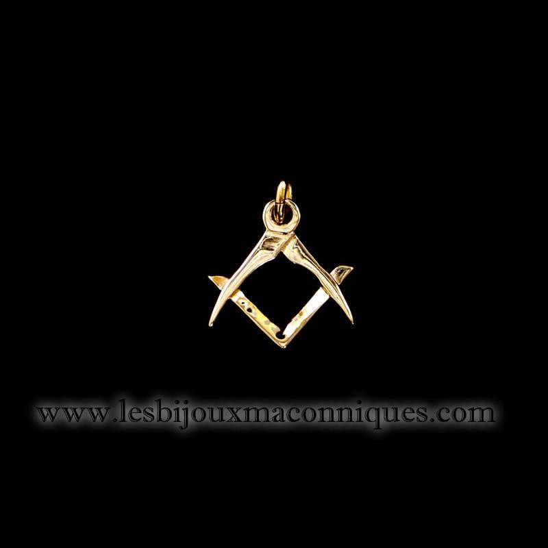 pendentif équerre compas