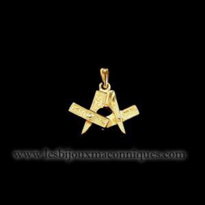 pendentif équerre compas