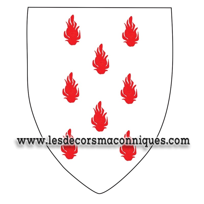 blason grand maitre architecte 12° REAA