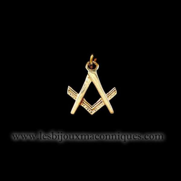 pendentif équerre compas