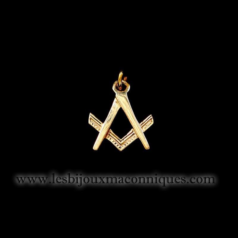 pendentif équerre compas