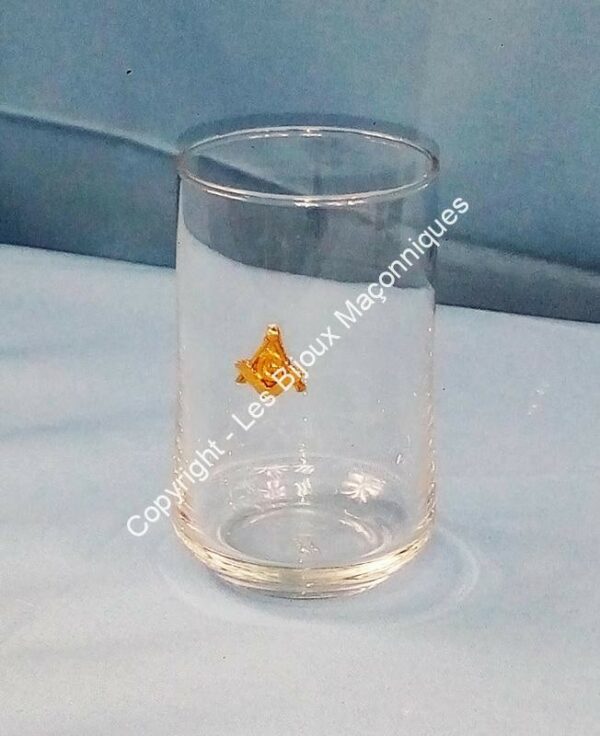 verre maçonnique pour absorbation liquide Aloès