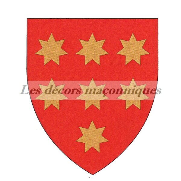 blason chevalier orient et occident 17 REAA