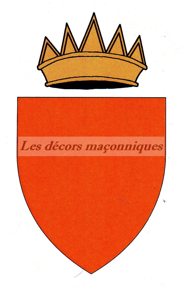 blason prince de Jérusalem aurore16° REAA