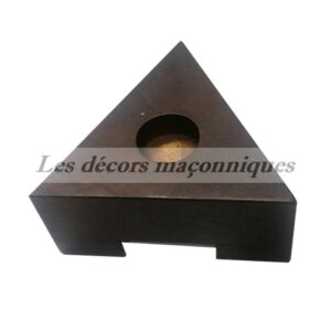 support triangle pour bougies