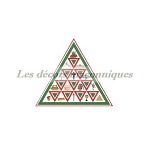 tableau de loge écossais trinitaire 26° Hauts Grades REAA