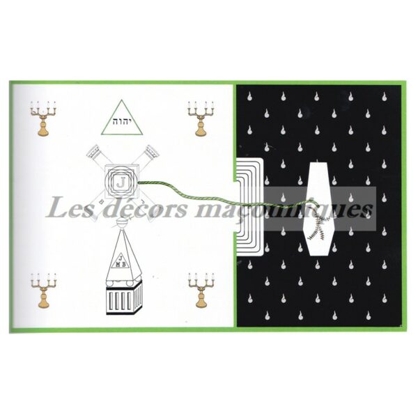 tableau loge maitre secret 4° REAA