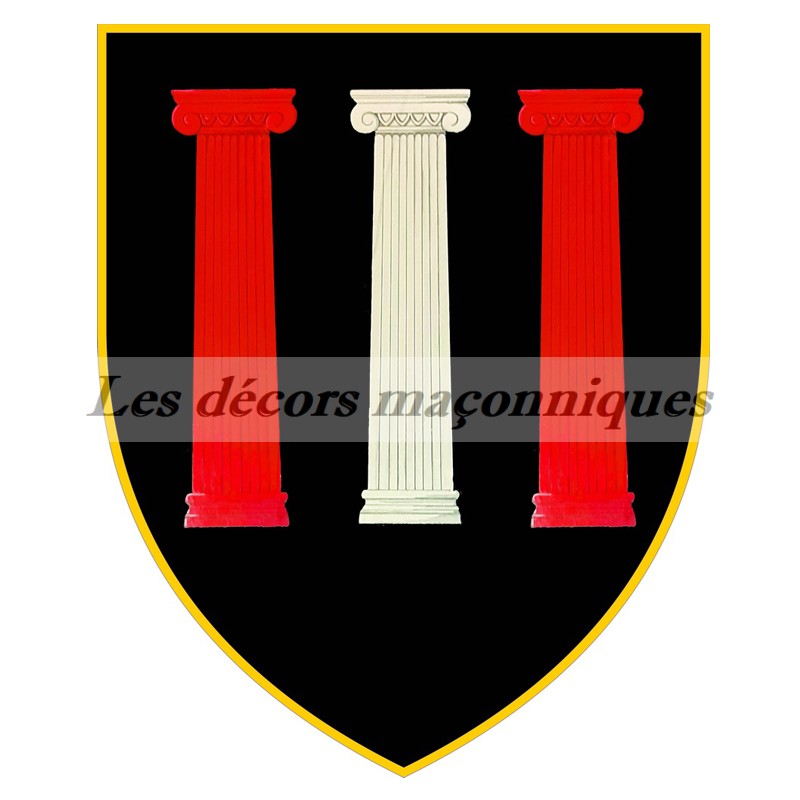 blason 9° REAA maitre élu des 9