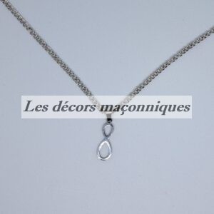 pendentif infini argent