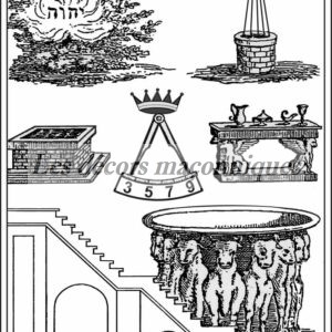 tableau de loge 2° ORDRE RFT CHAPITRE